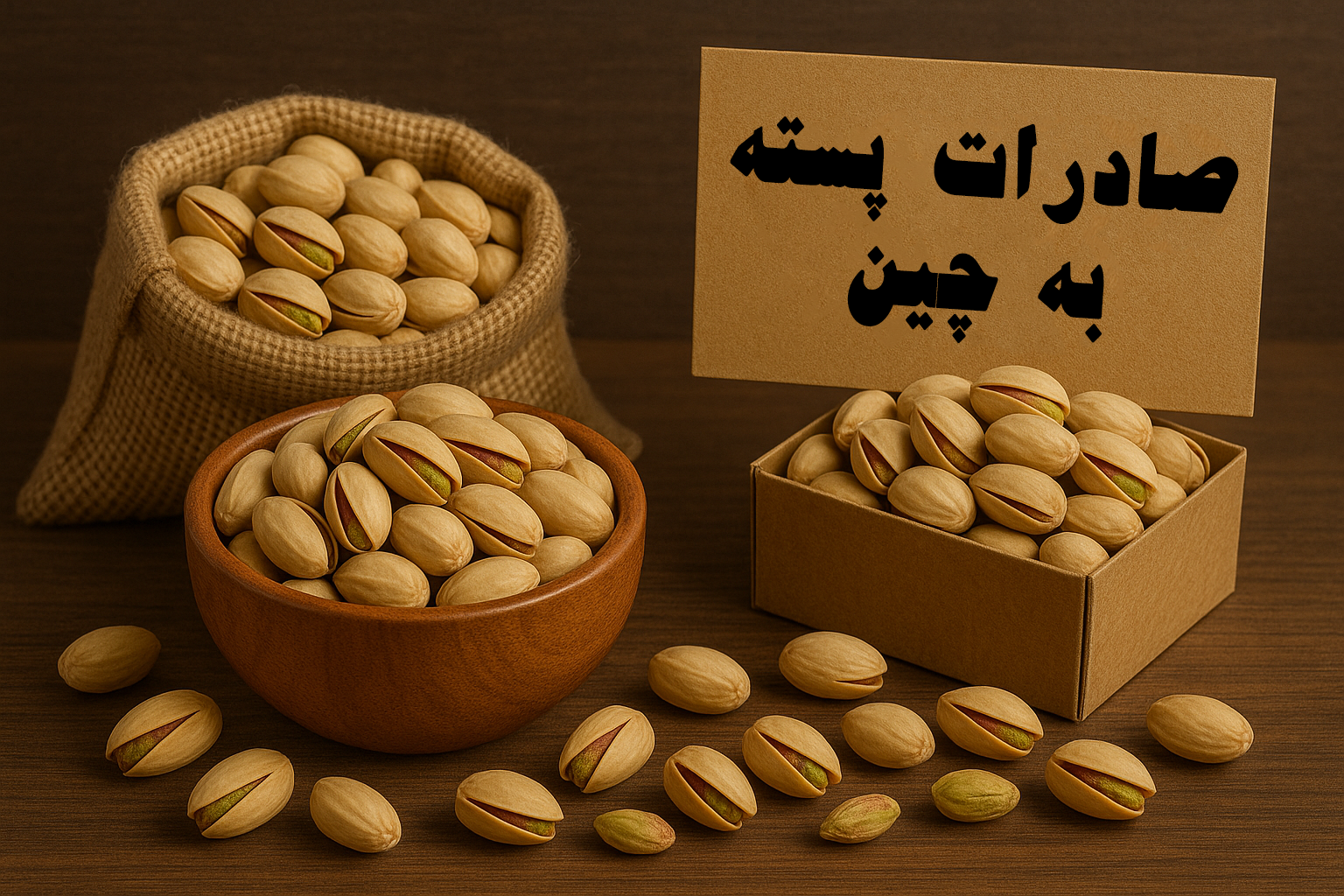 صادرات پسته به چین؛ فرصت طلایی برای تجار ایرانی